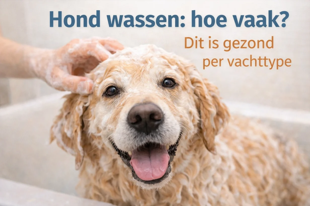 Hond wassen hoe vaak? Dit is gezond (per vachttype)